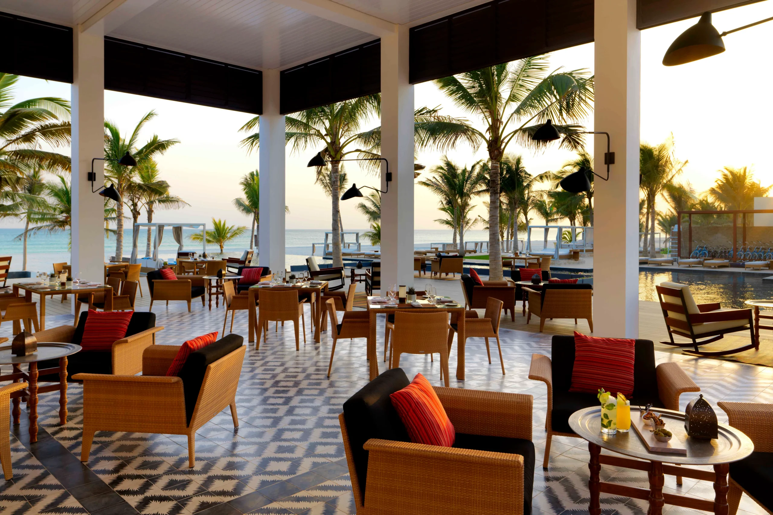 Al_Baleed_Resort_Salalah_By_Anantara_Restaurant_Al Mina_Sunset Best Hotels in Salalah